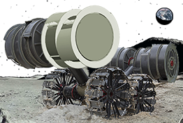 NASA (RASSOR) with Bucket Drum Design VPR 21